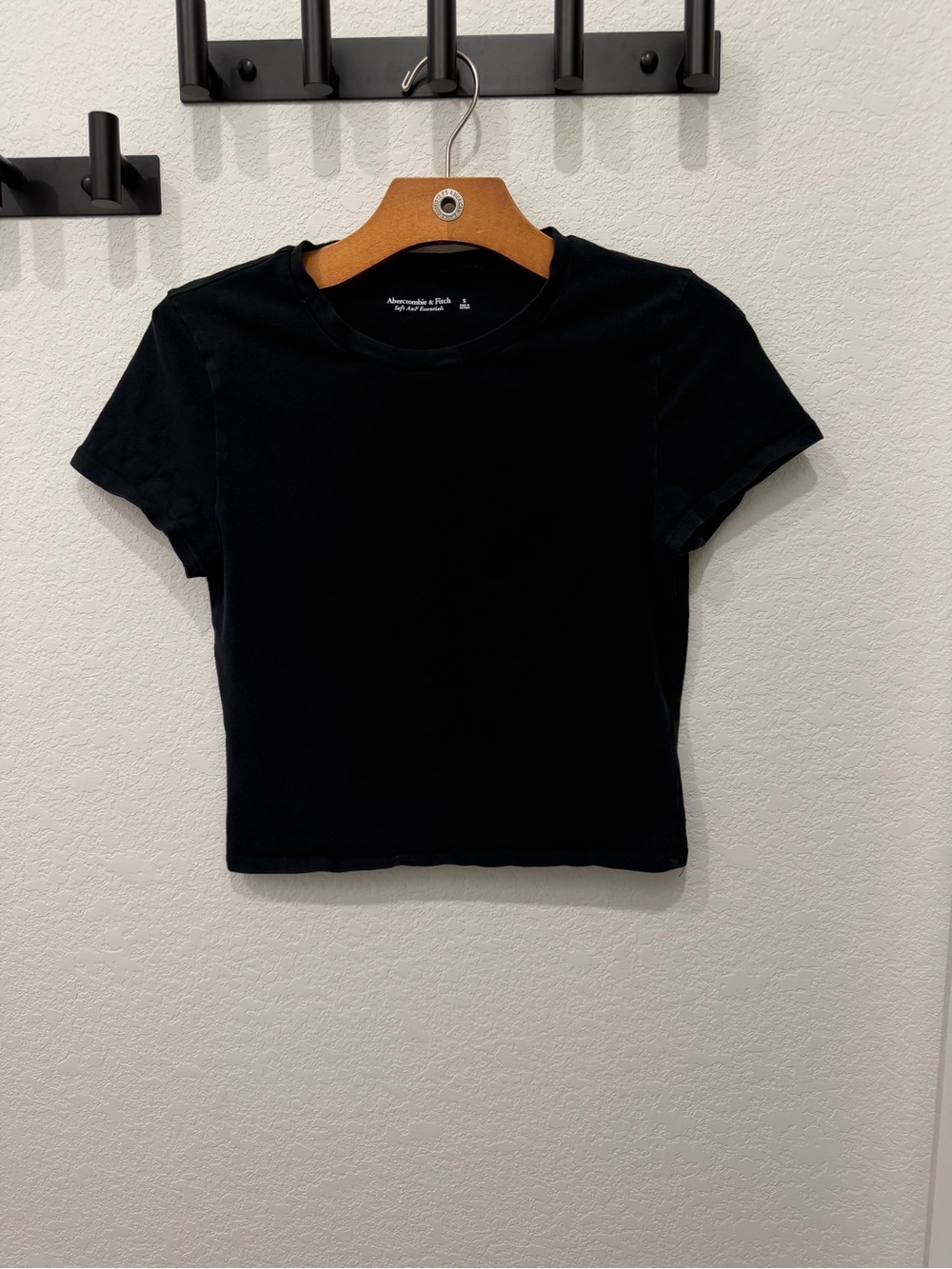 Abercrombie & Fitch Black Baby Tee